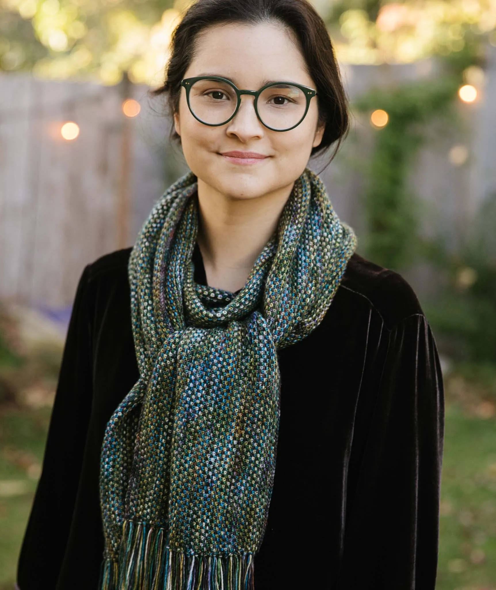 Linen Stitch Scarf & Loop Pattern