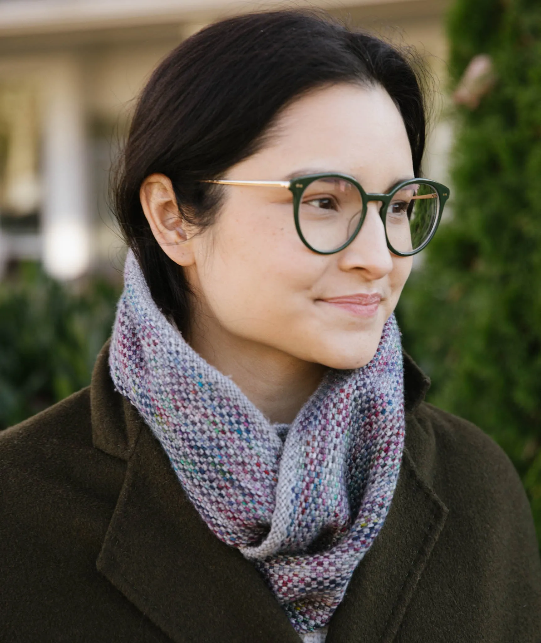 Linen Stitch Scarf & Loop Pattern