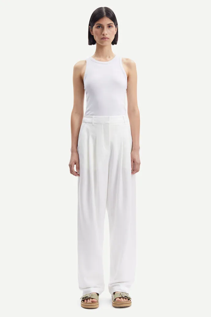 Luzy Trousers Clear Cream