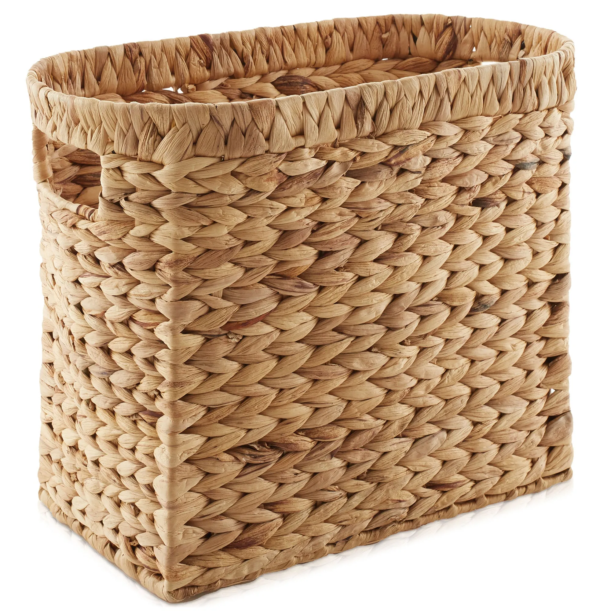 Magazine Holder Storage Basket with Handles