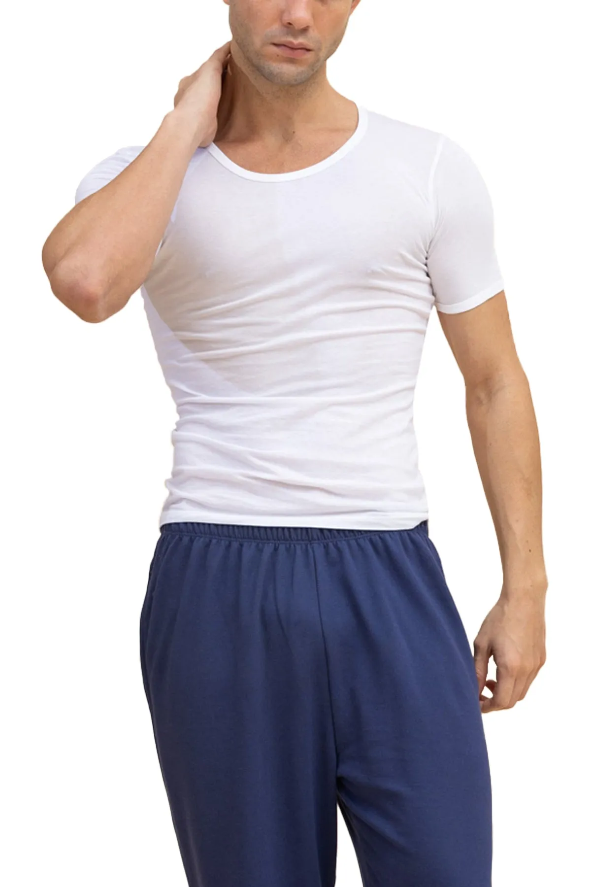 Men's Classic Half Sleeve Cotton Vest