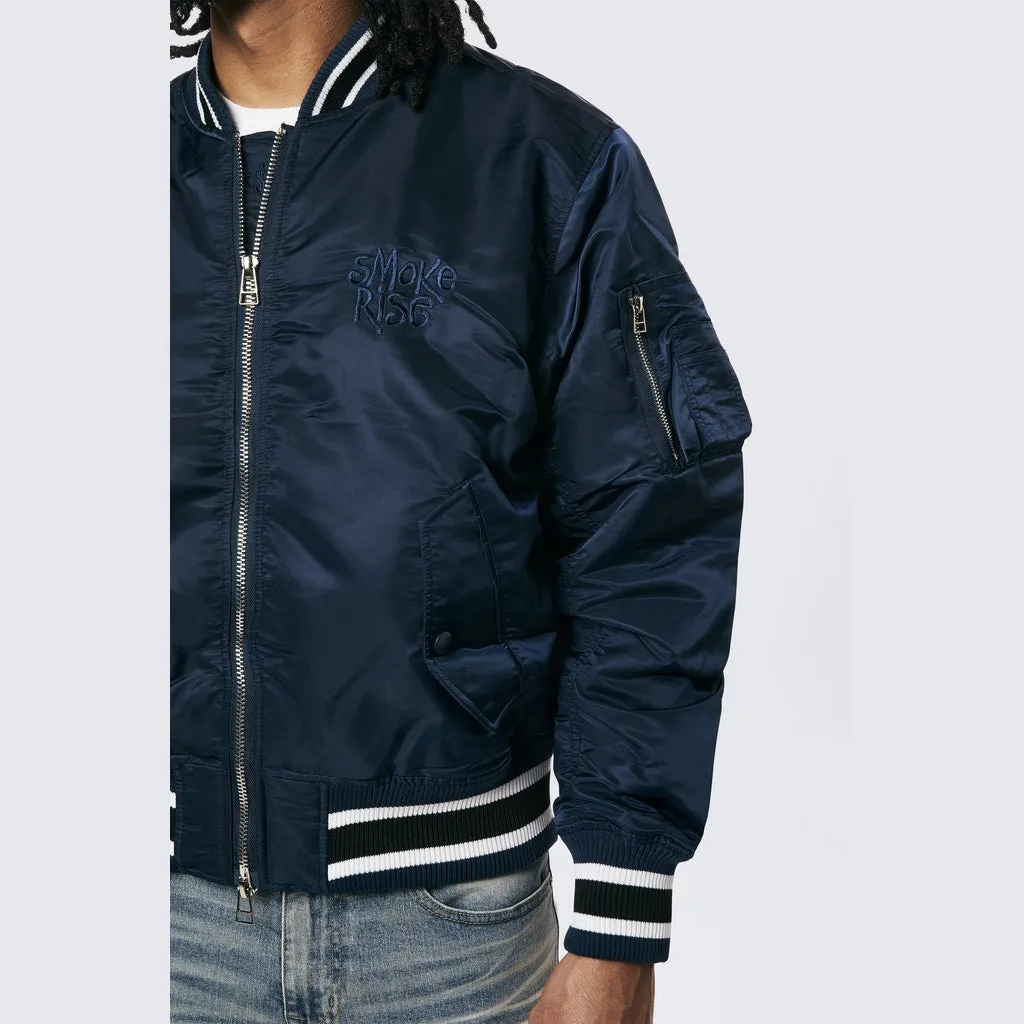 Men's MA1 Bomber Jacket Navy - Online Exclusive