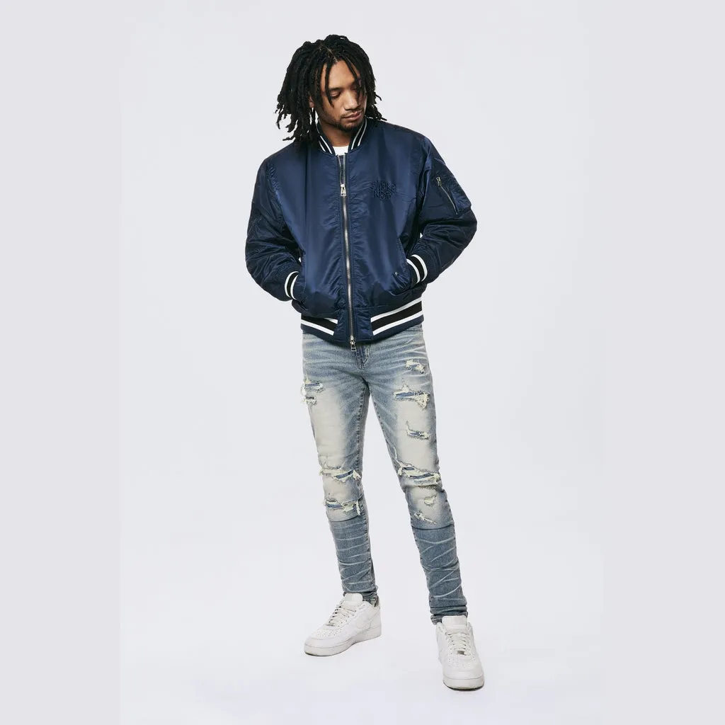 Men's MA1 Bomber Jacket Navy - Online Exclusive