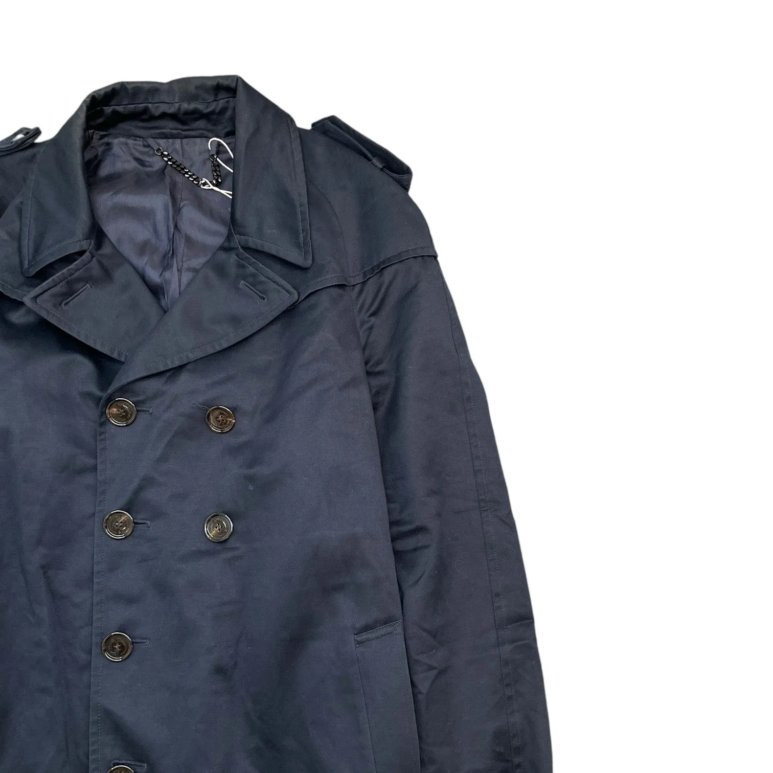 Men's Trench Jacket Navy Size IT 50 / L