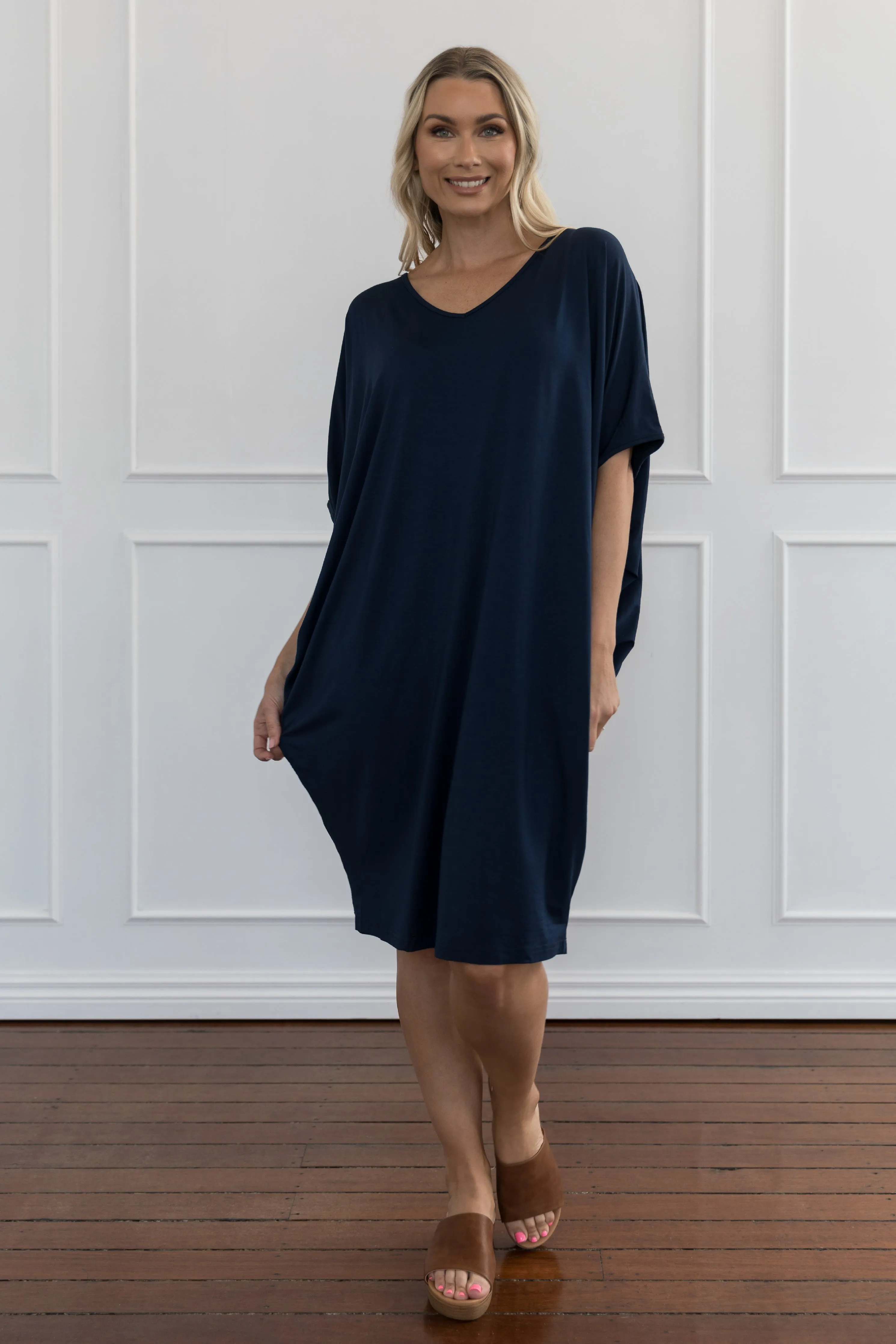 Miracle Dress | Navy