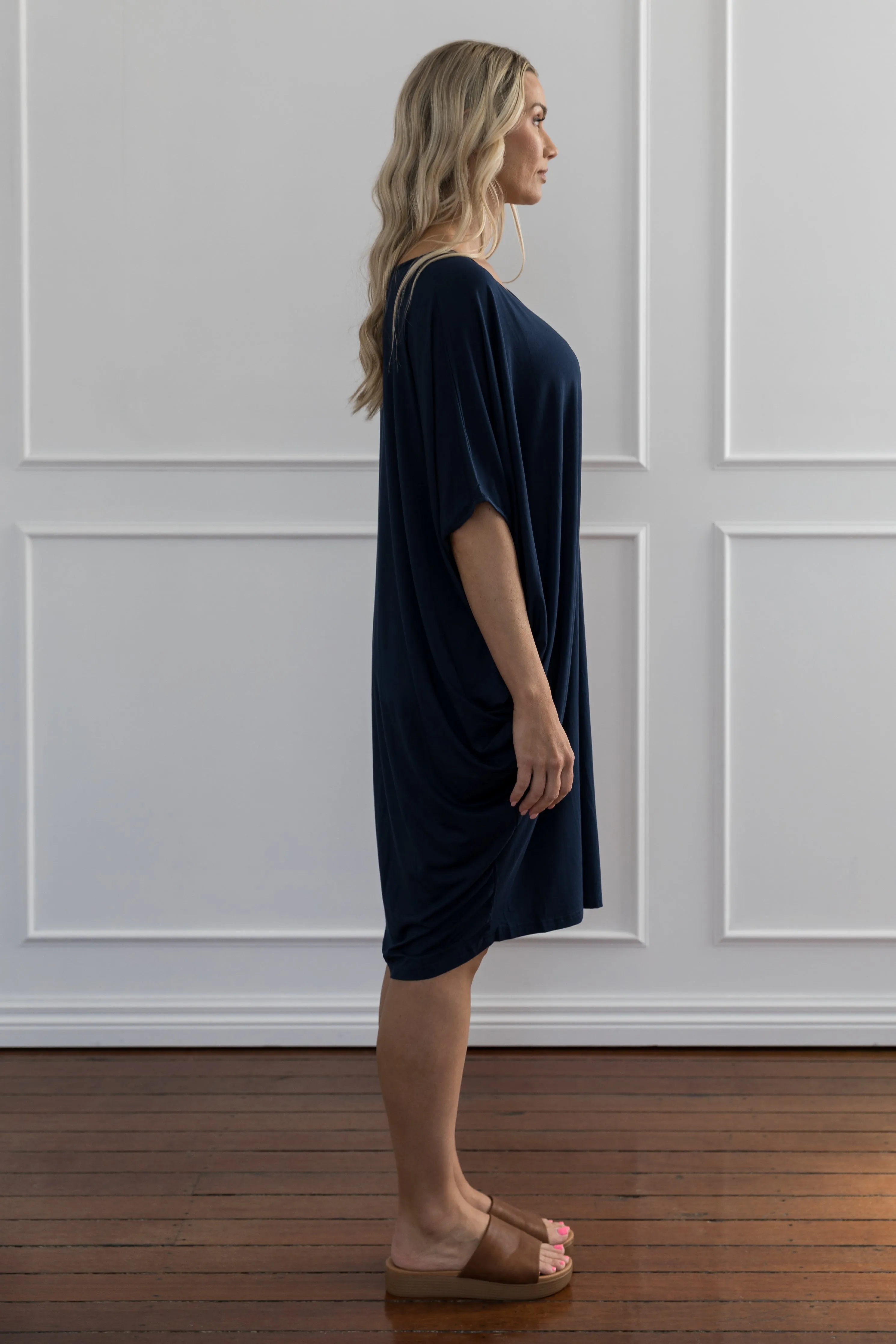 Miracle Dress | Navy