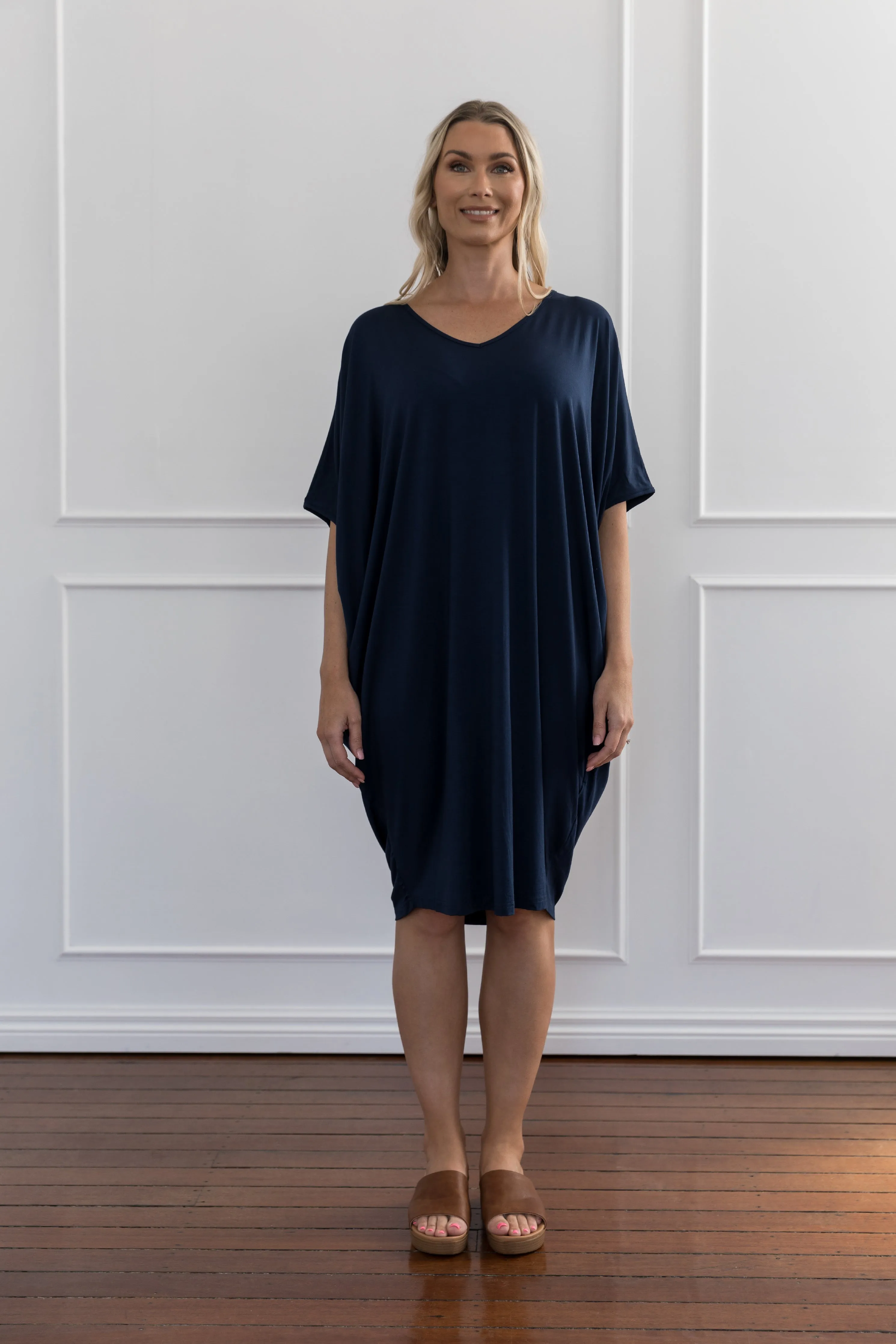 Miracle Dress | Navy