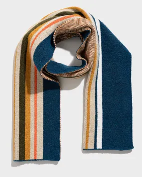 Multi Stripe Recycled Scarf