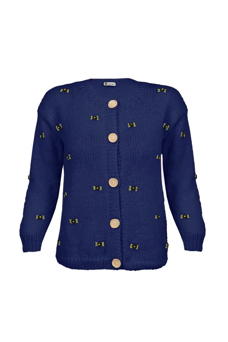 MUSCARI Wool Cardigan