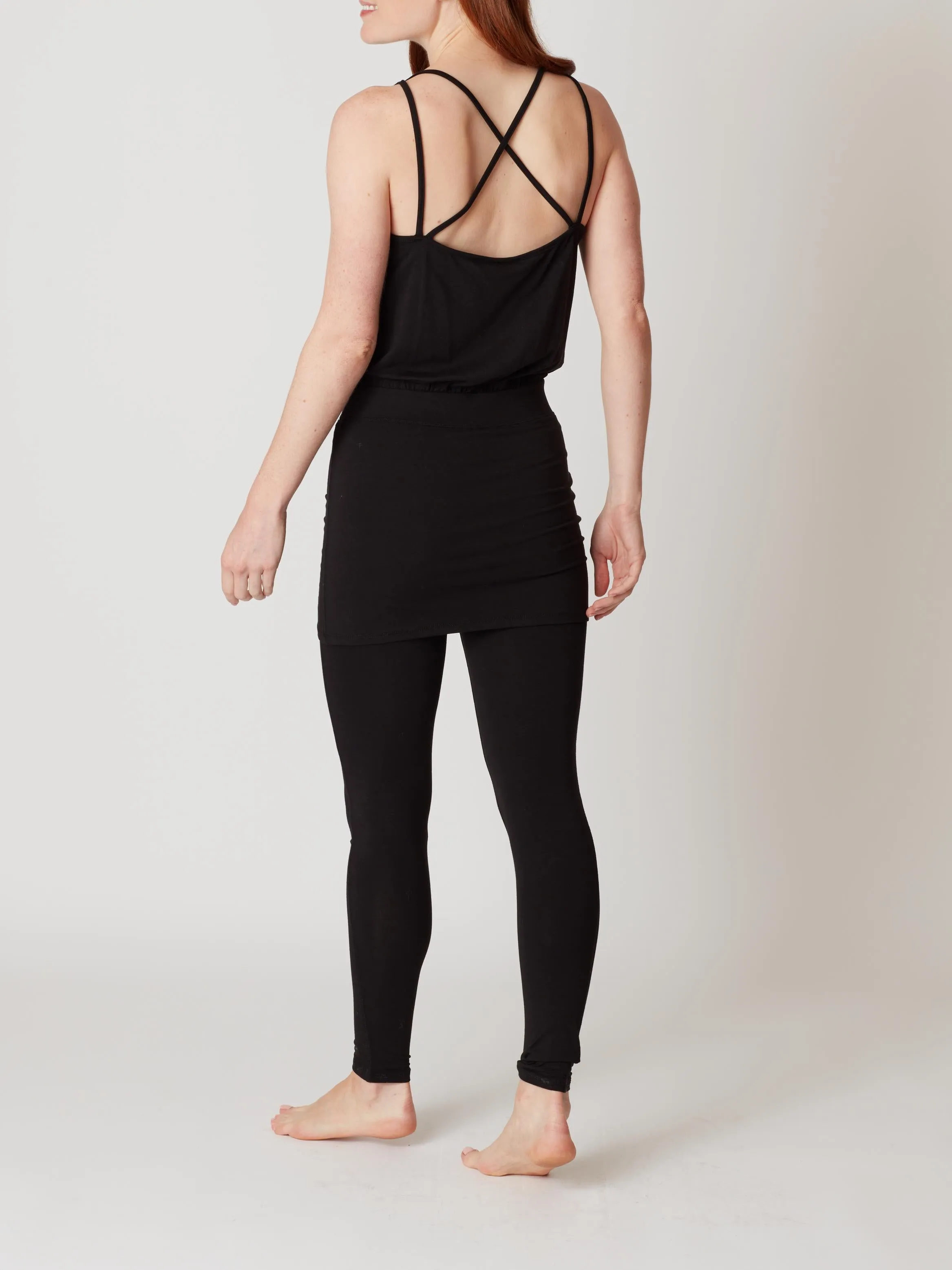 Nia Scoop Neck Skirt Jumpsuit