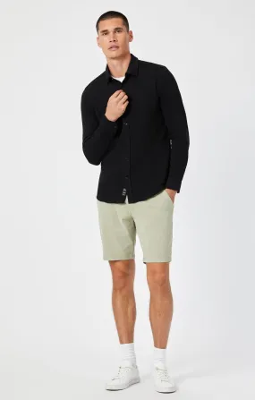 NOAH SHORTS IN SEA GRASS LUXE TWILL