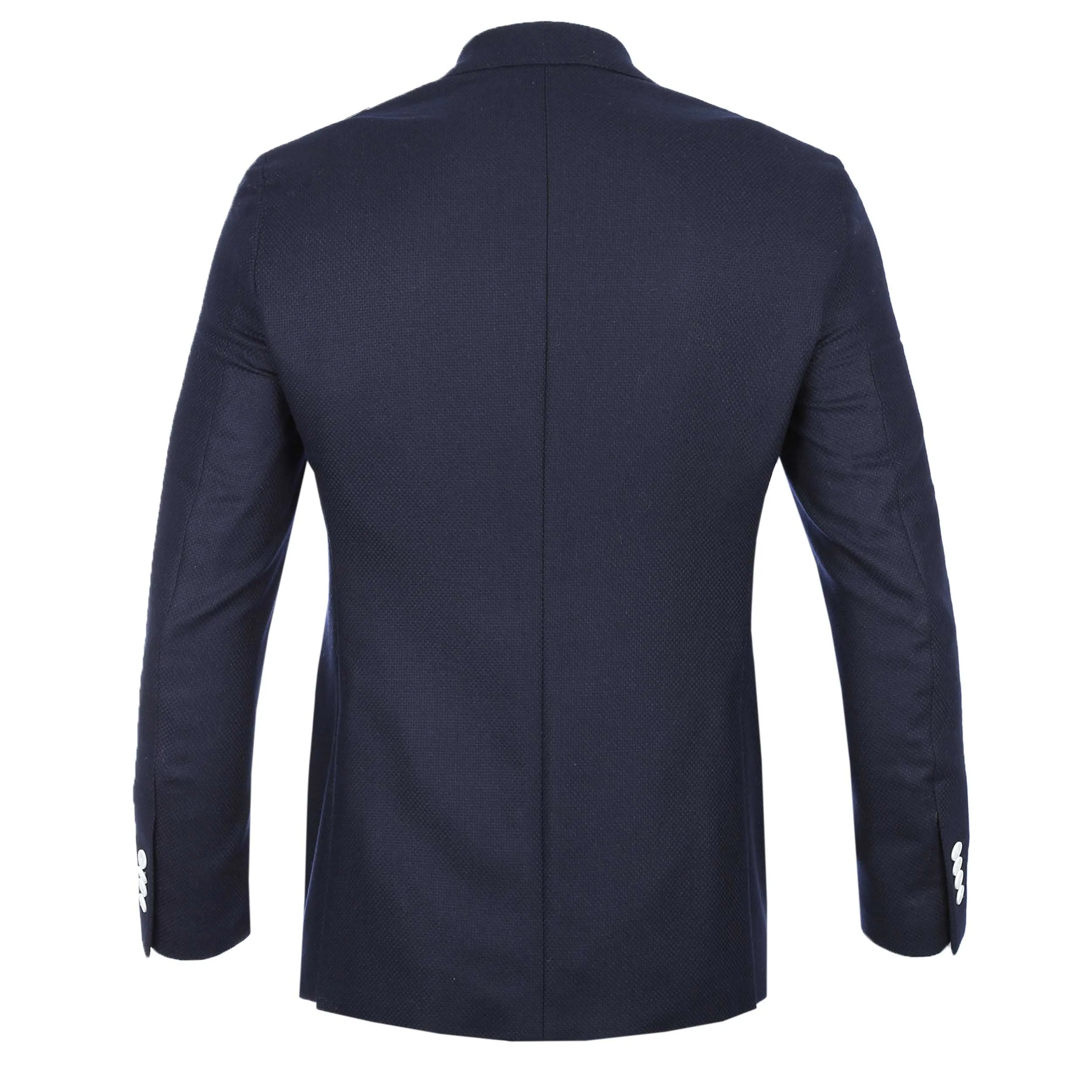 Norton Barrie Bespoke Jacket in Navy with White Buttons