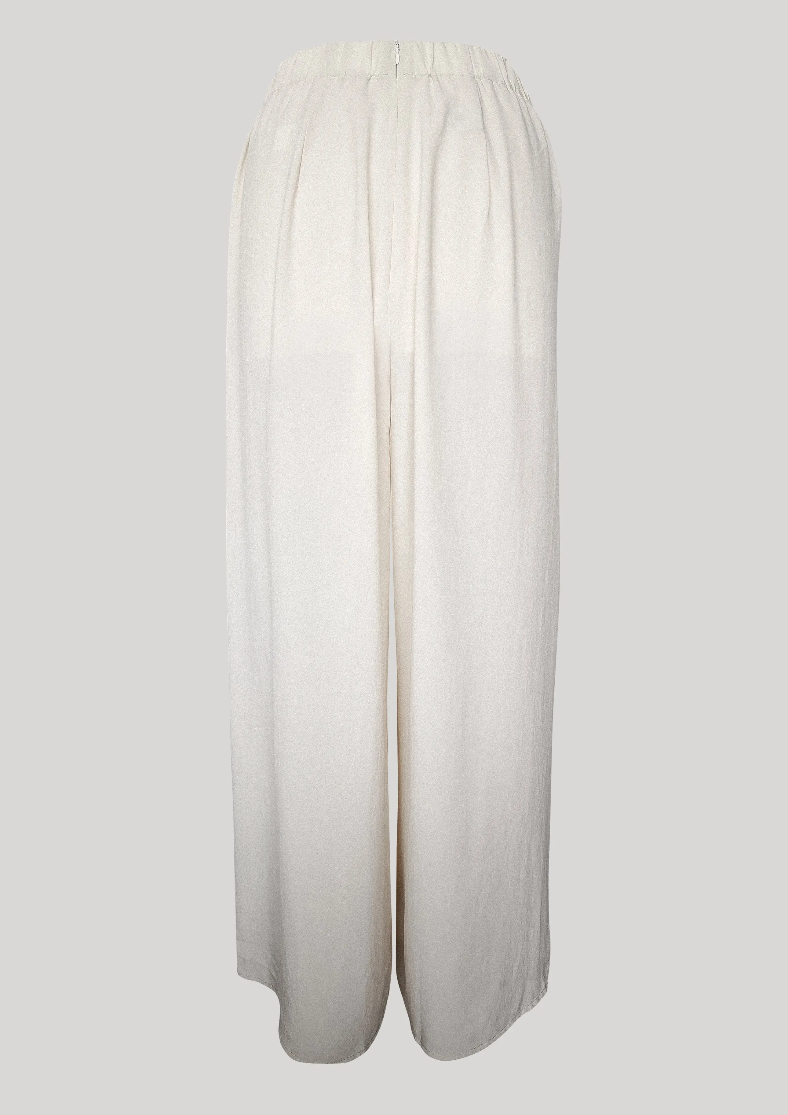 PANTS WIDE ELASTIC - creme