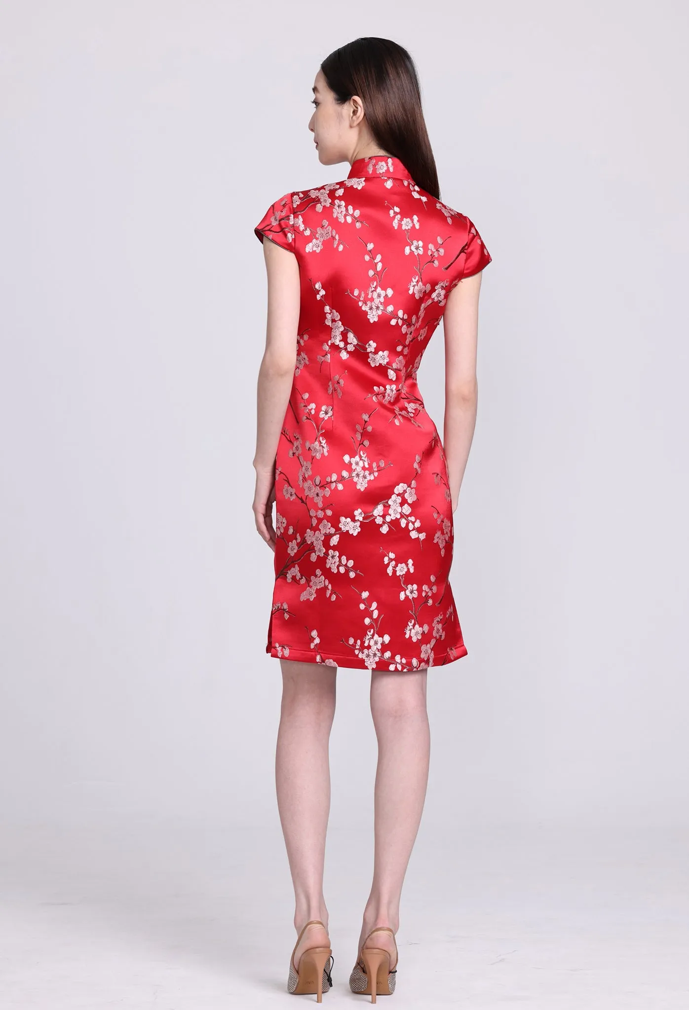 POLLY Plum Brocade Cheongsam