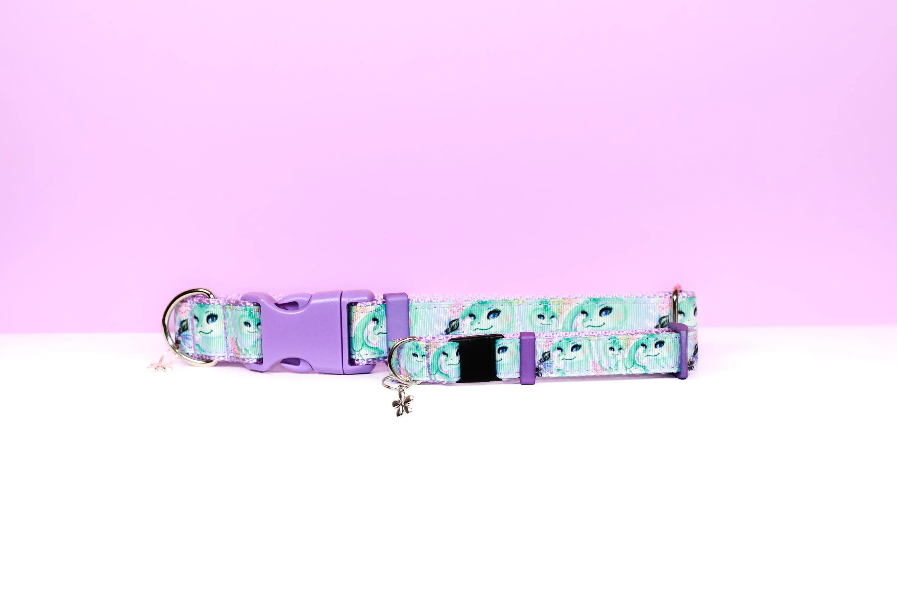 Raya the last dragon, Raya Sisu , Dragon dog collar, Sisu dragon, Adjustable Collar, Lavender dog collar, Pretty dragon