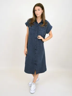 RD Style Aira Bubble Gauze Dress