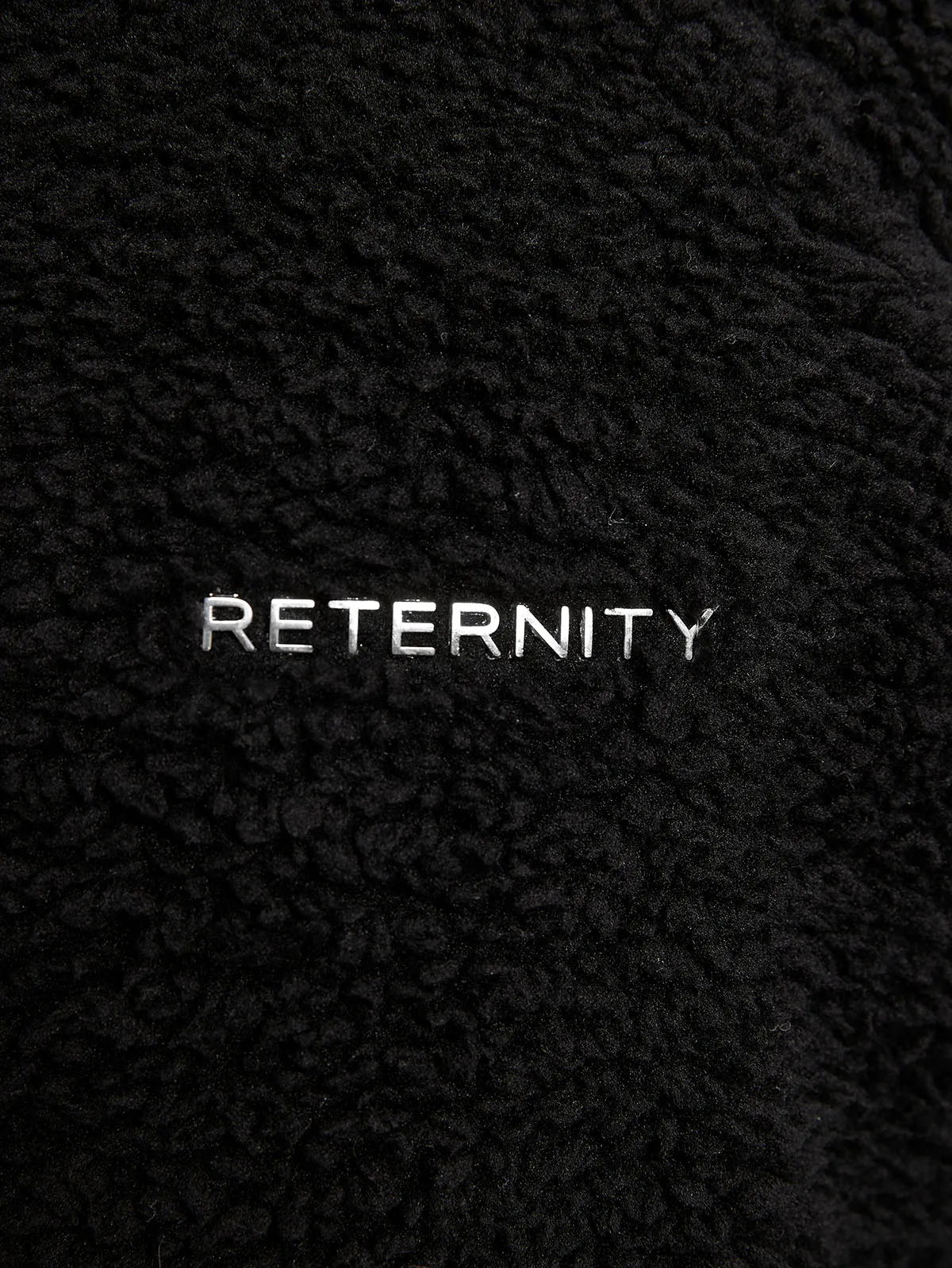 RETERNITY FLEECE JACKET - BLACK