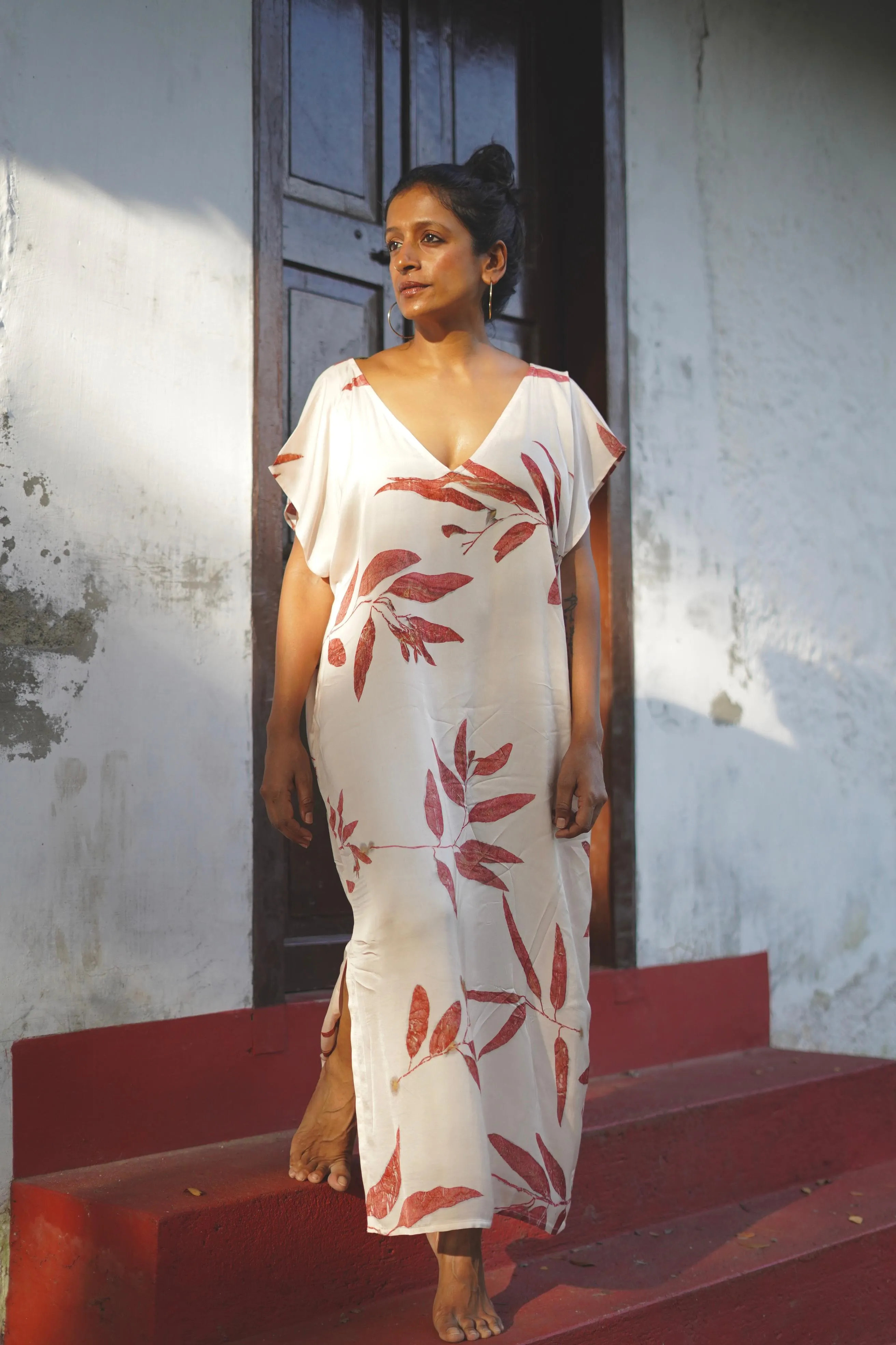 Shola Eco Print Dress