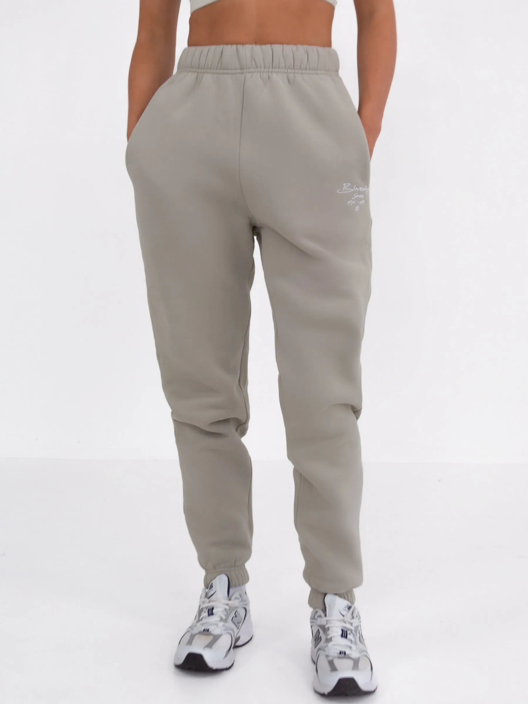 Soho Script Sweatpants - Grey