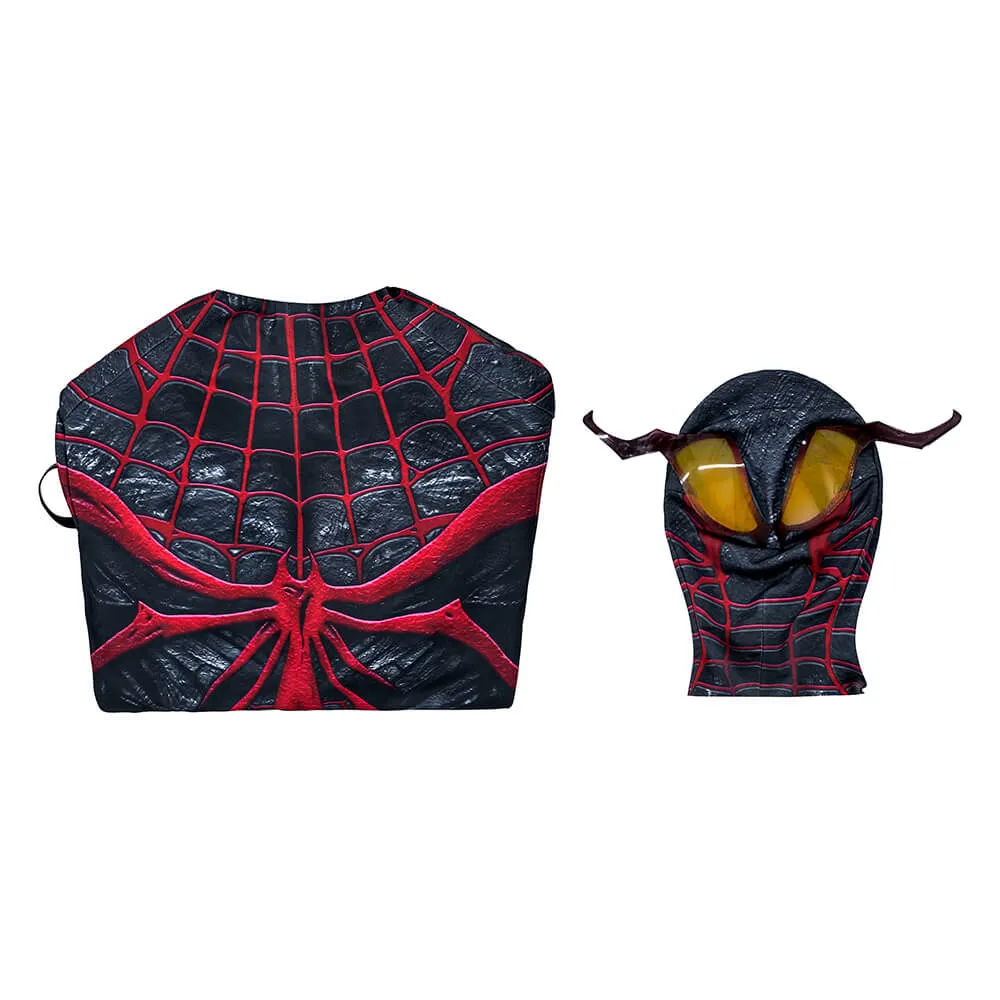 Spider-Man 2 PS5 Mile Morales Absolute Carnage Suit Cosplay Costume Jumpsuit Mask