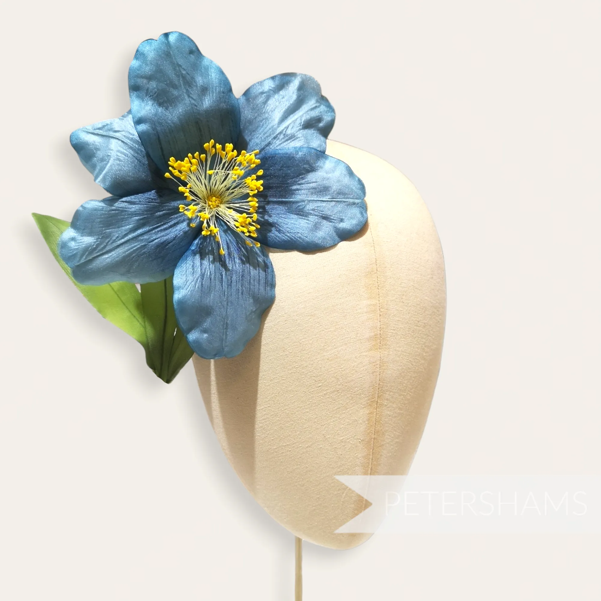 'Stevie' 1950's German Silk Hibiscus Millinery Flower