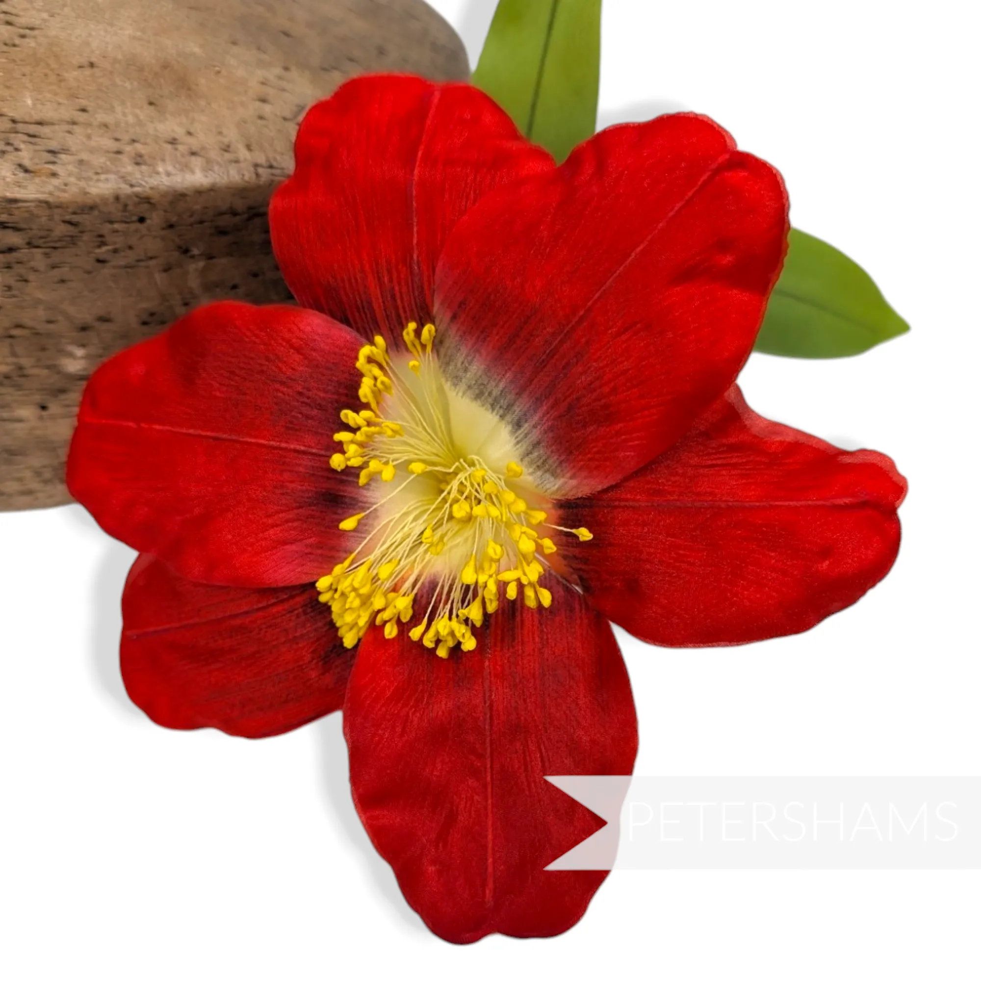 'Stevie' 1950's German Silk Hibiscus Millinery Flower