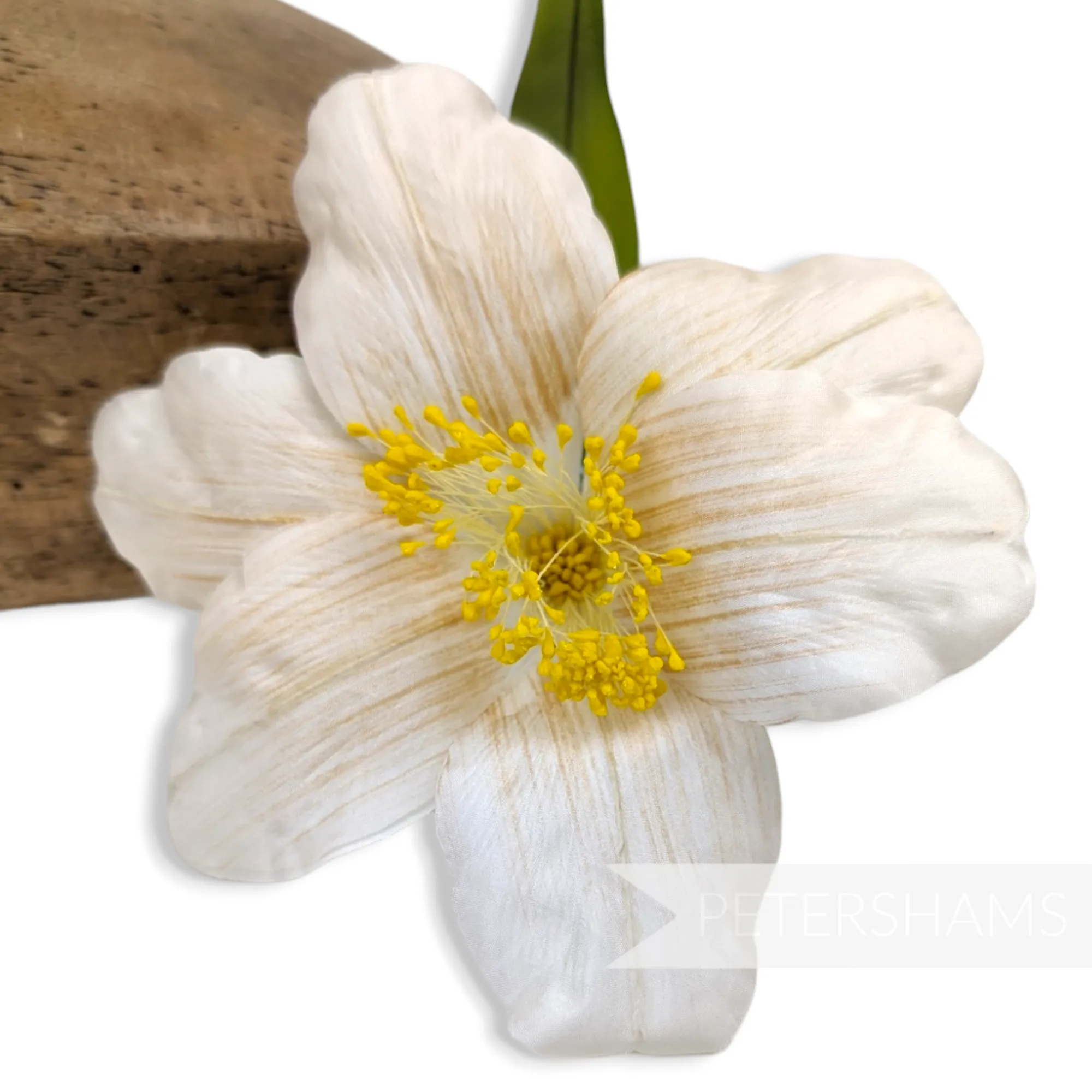 'Stevie' 1950's German Silk Hibiscus Millinery Flower