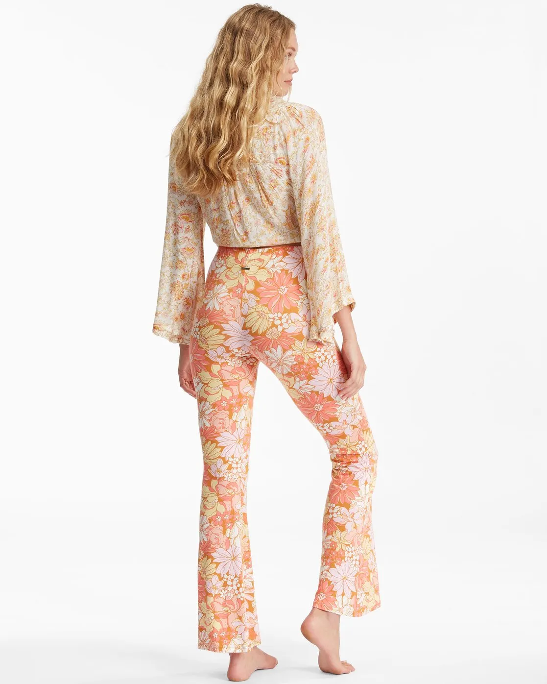 Sundown High-Waisted Flared Pants