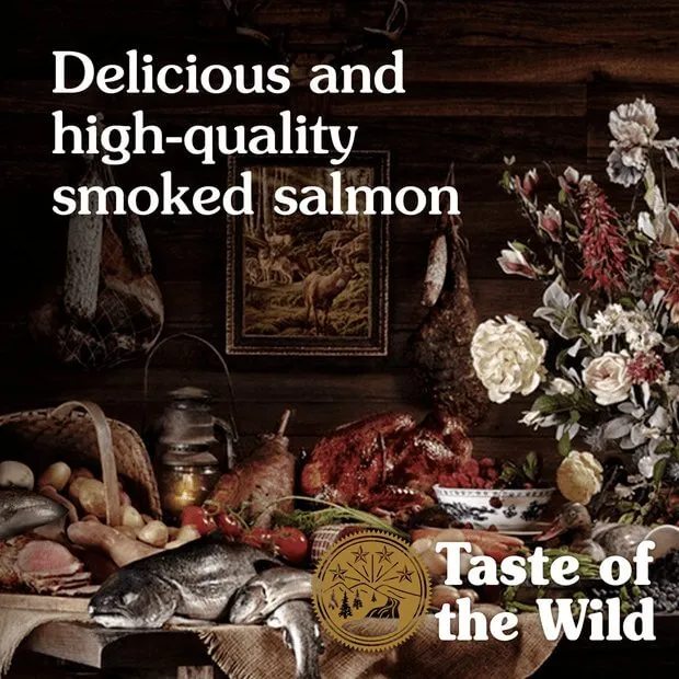 Taste of the Wild Pacific Stream Smoked Salmon