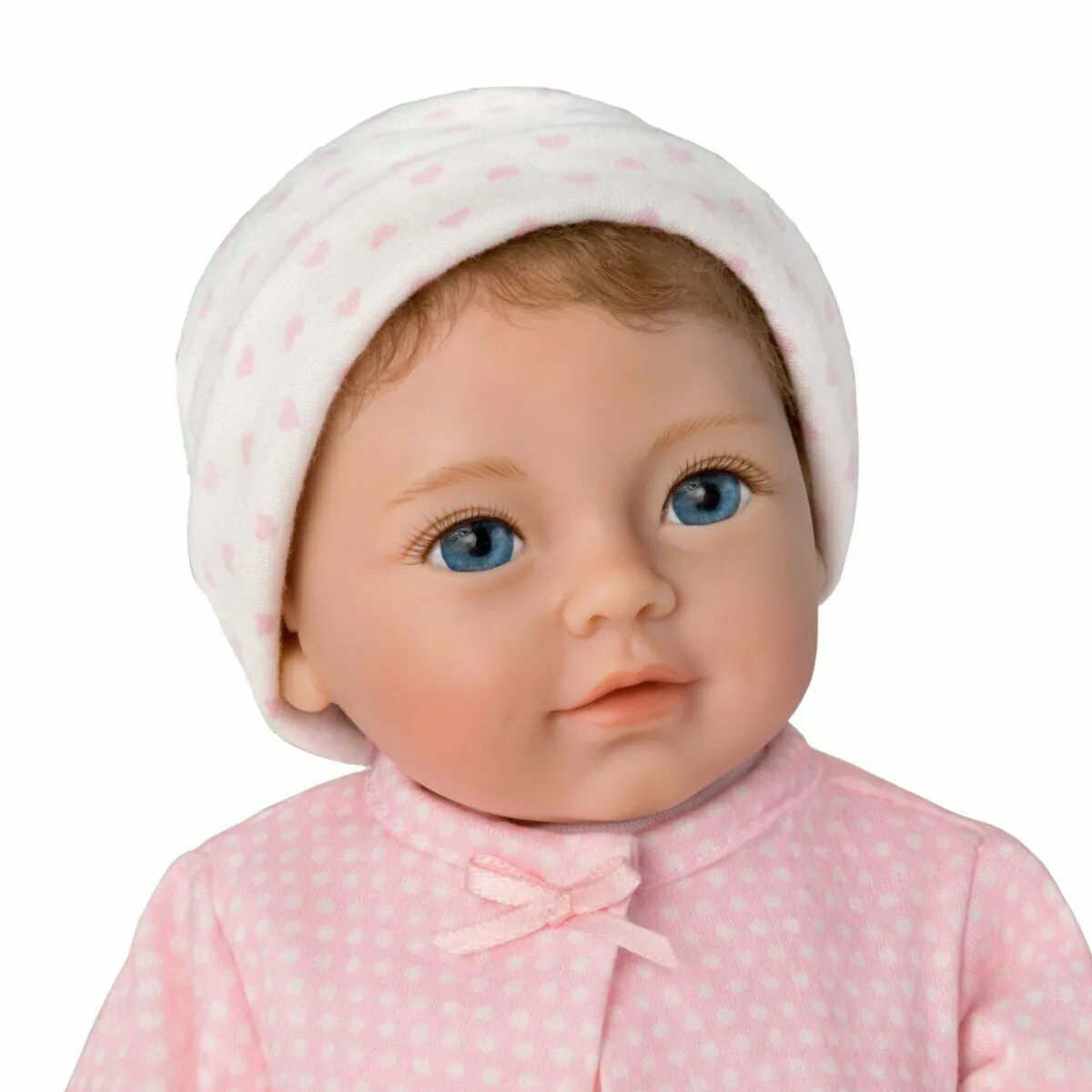 The Ashton-Drake Galleries Little Ellie Tiny Miracles Lifelike Baby Girl Doll Realistic Hand Rooted Hair Fully Poseable with Soft RealTouch® Vinyl Skin and Bean Bag Body Ages 3 and Up 10"-Inches