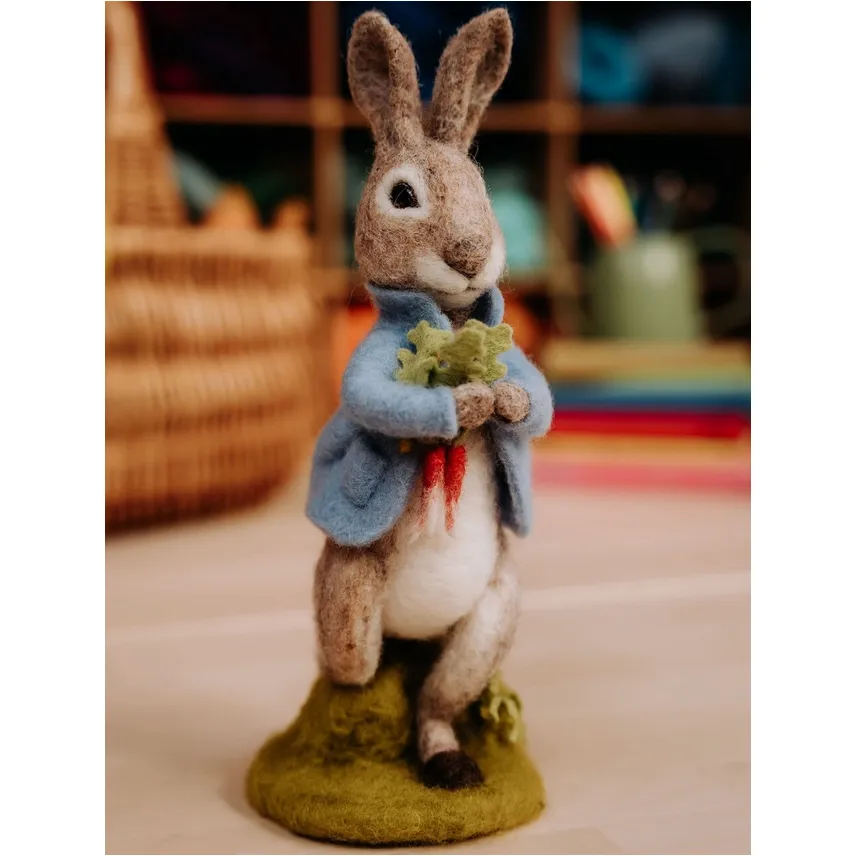 The Crafty Kit Company | Beatrix Potter - Peter Rabbit and the Stolen Radishes Needle Felting Kit