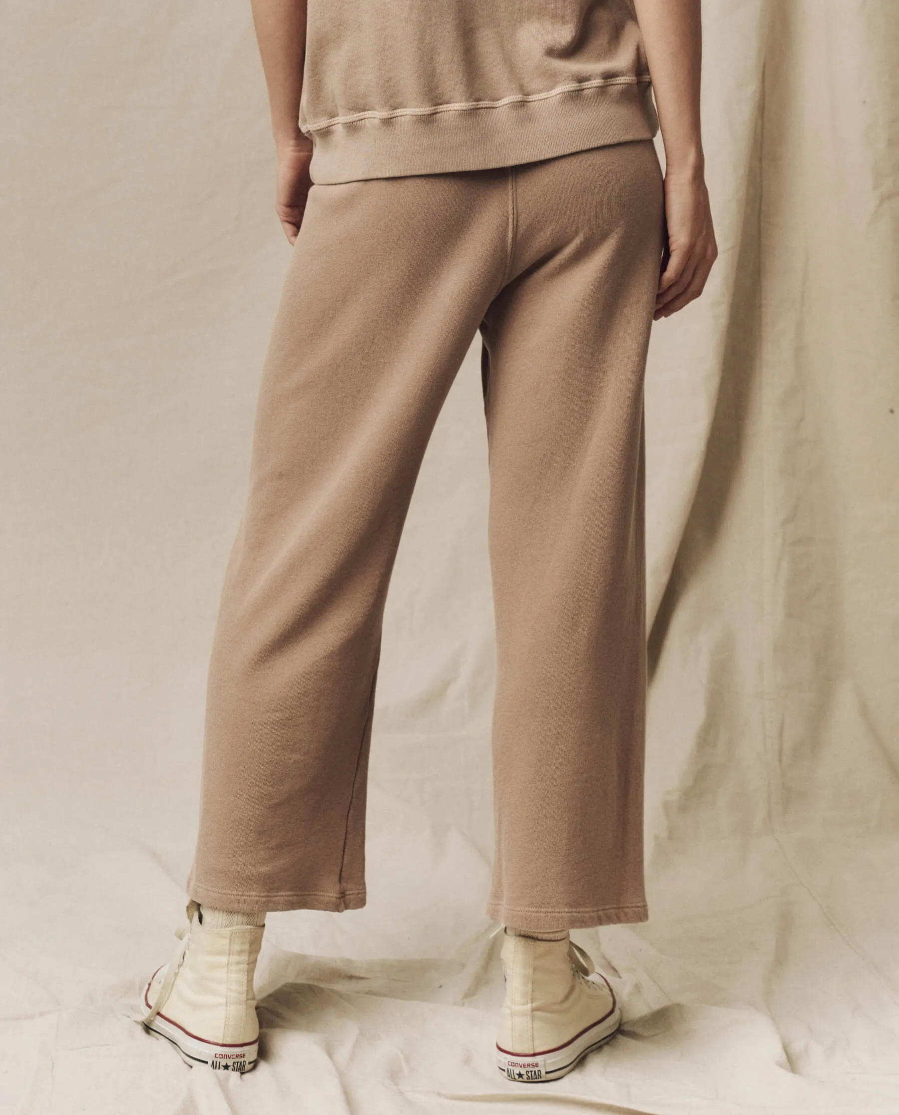 The Lap Sweatpant. Solid -- Khaki