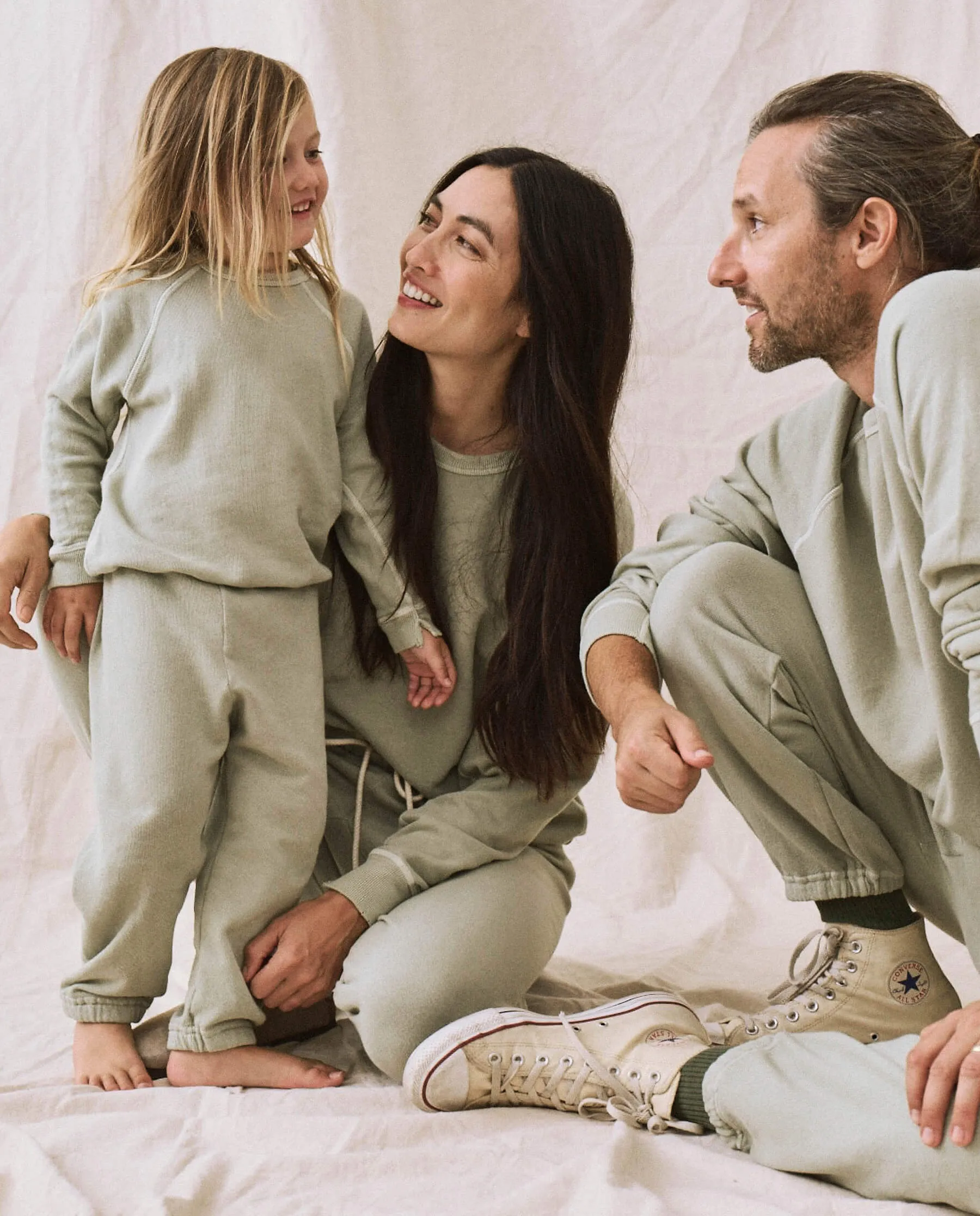 The Little Stadium Sweatpant. Solid -- Seafoam