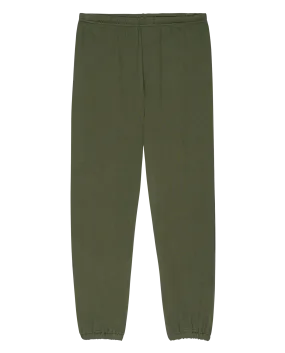 The Stadium Sweatpant. Solid -- Army Green