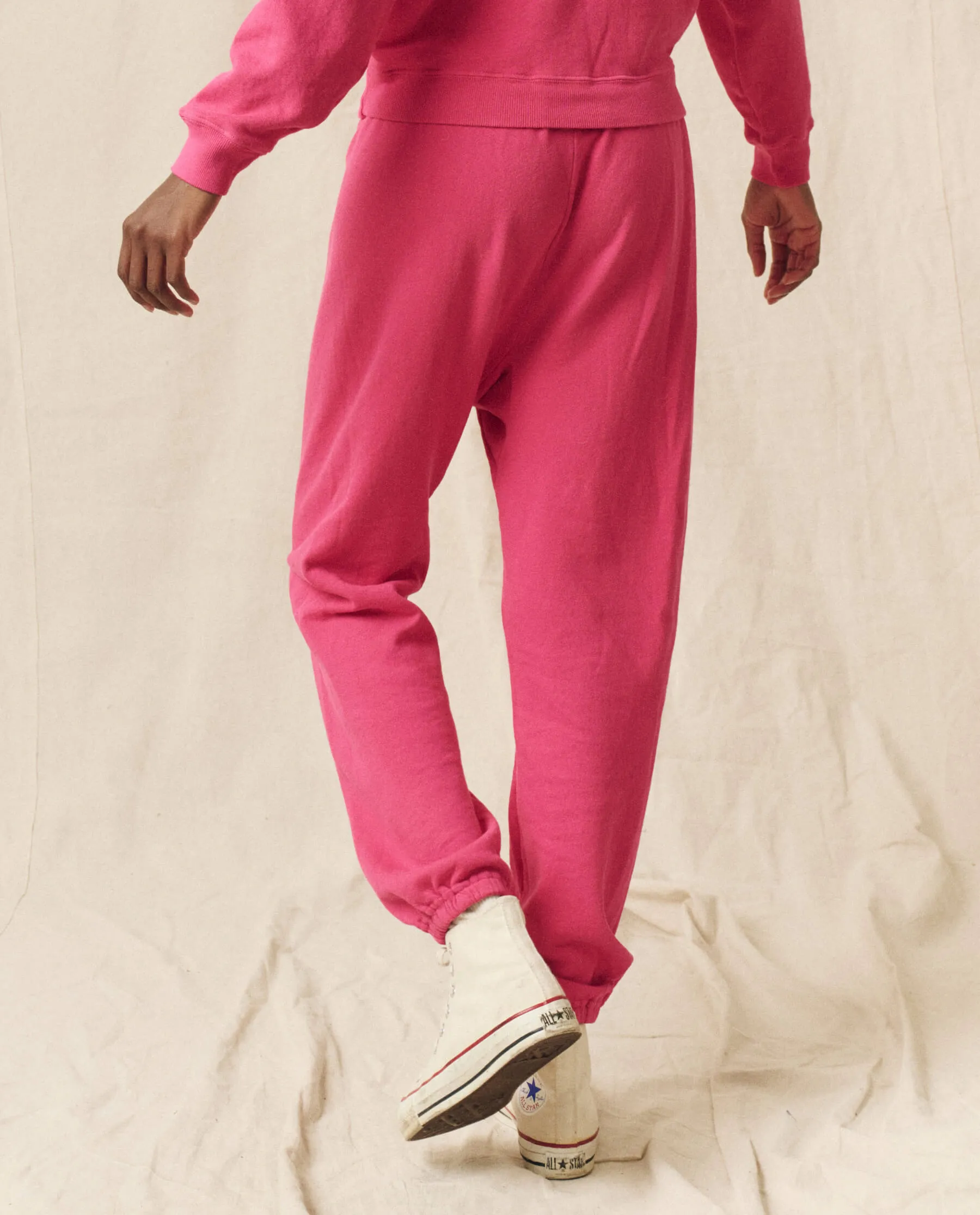 The Stadium Sweatpant. Solid -- Fuchsia