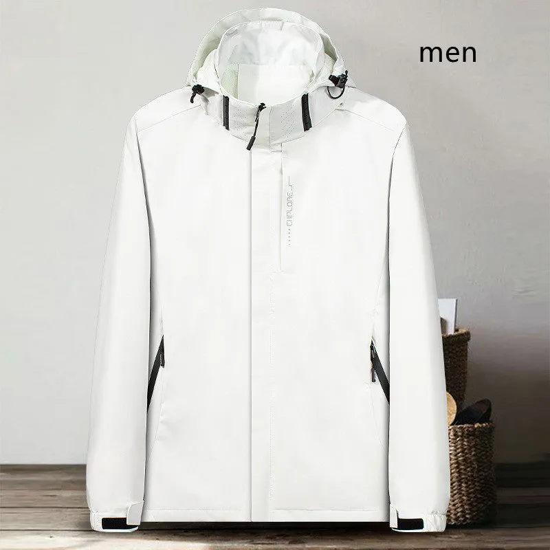 Thin Shell Jacket Waterproof Windbreaker Jacket