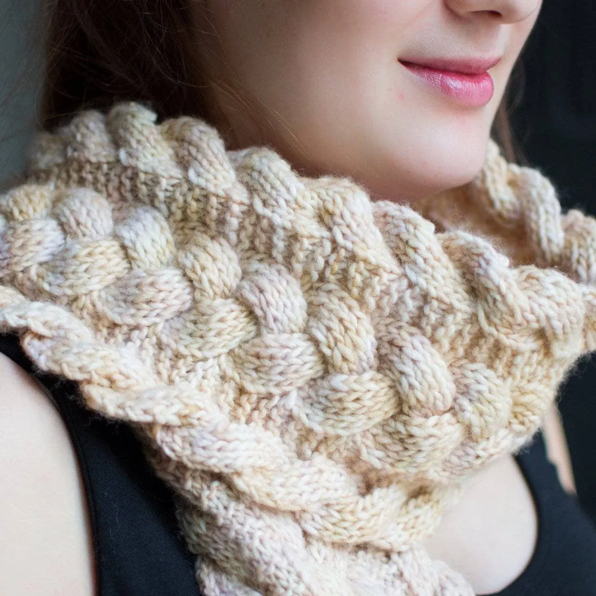 Third Law Cabled Scarf Knit Pattern