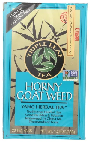 Triple Leaf Horny Goat Weed Tea X 20