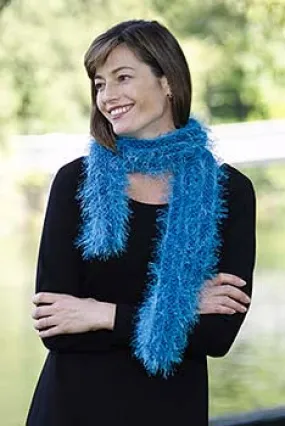 Turquoise Sideways Scarf Pattern (Knit)