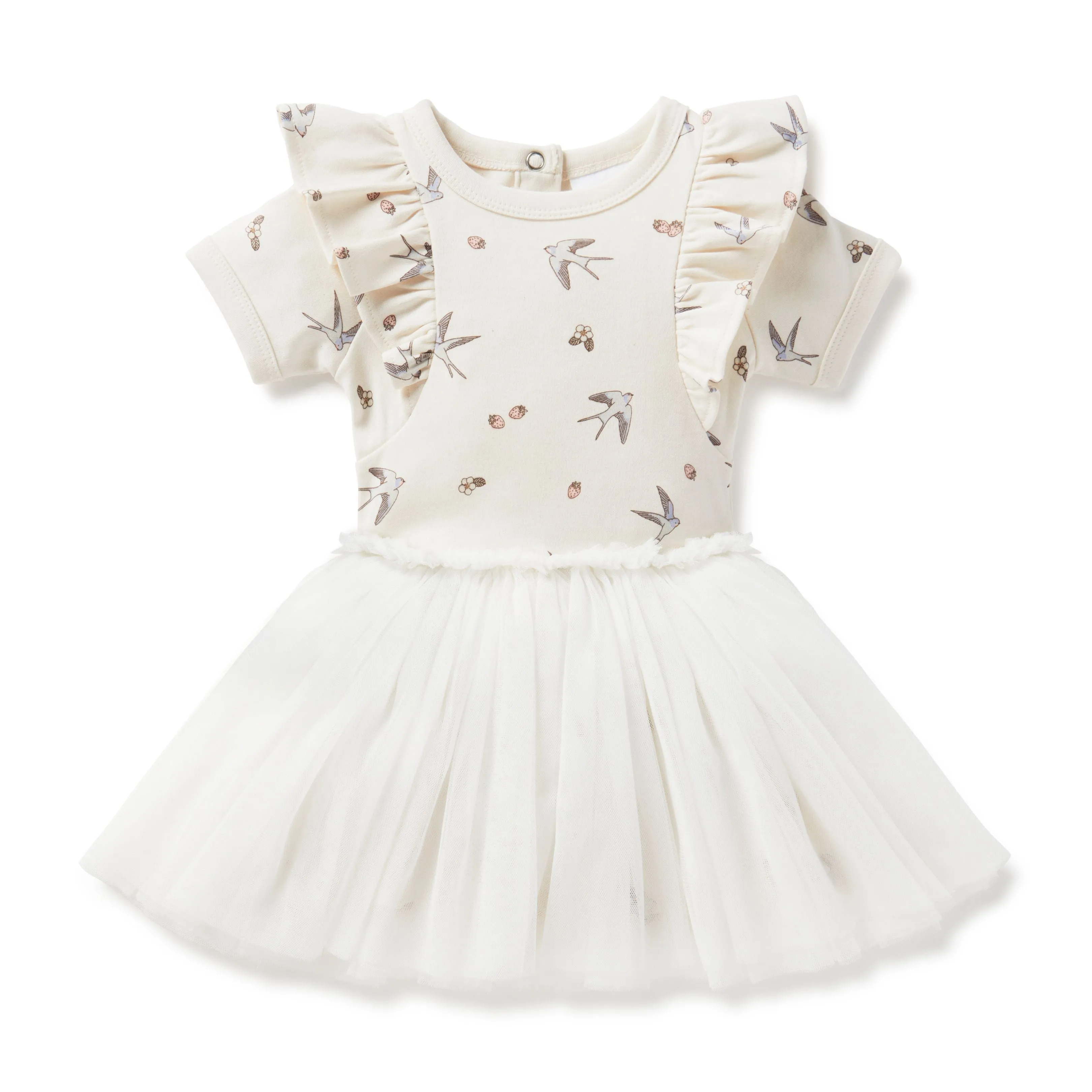 Tutu Dress | Swallow Print