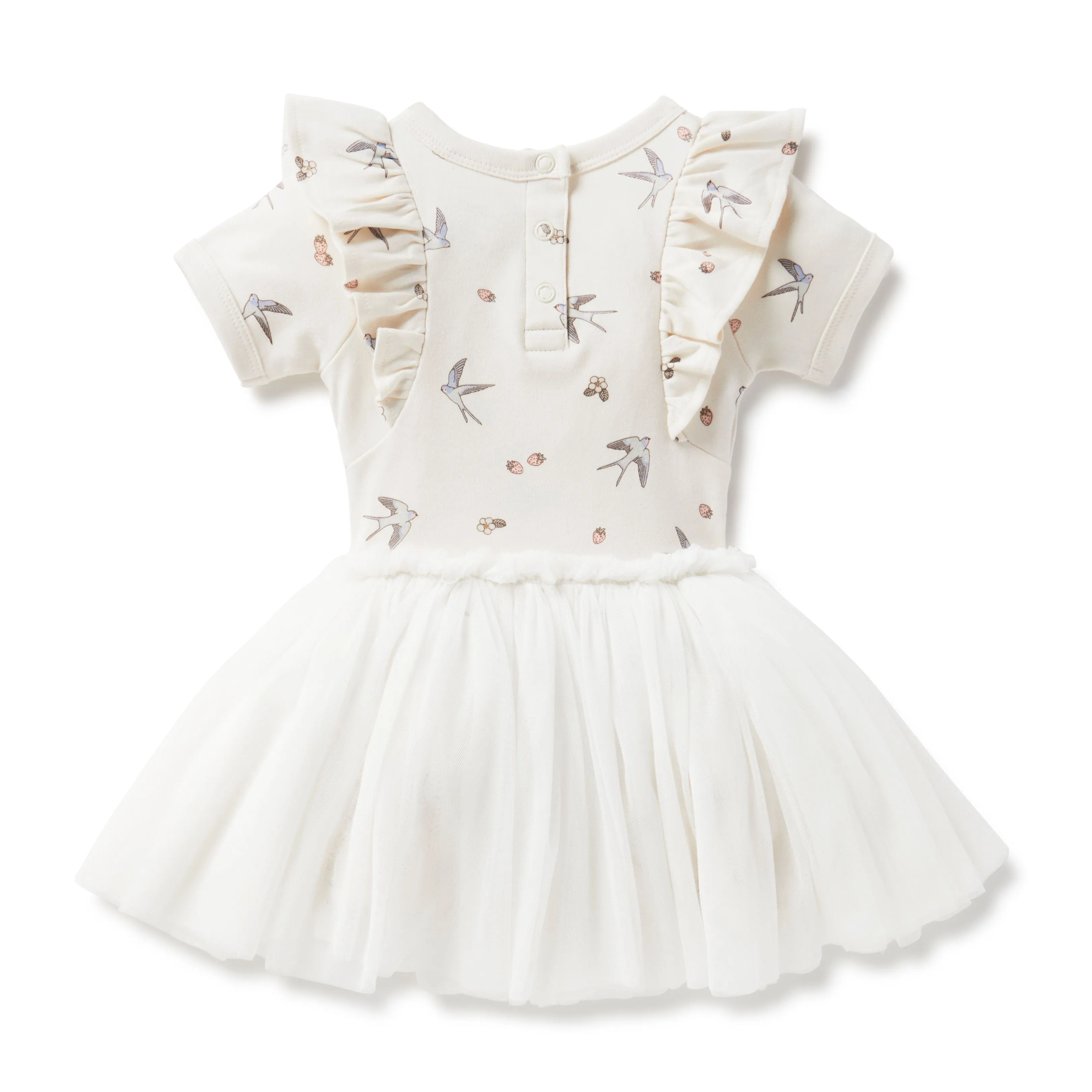 Tutu Dress | Swallow Print