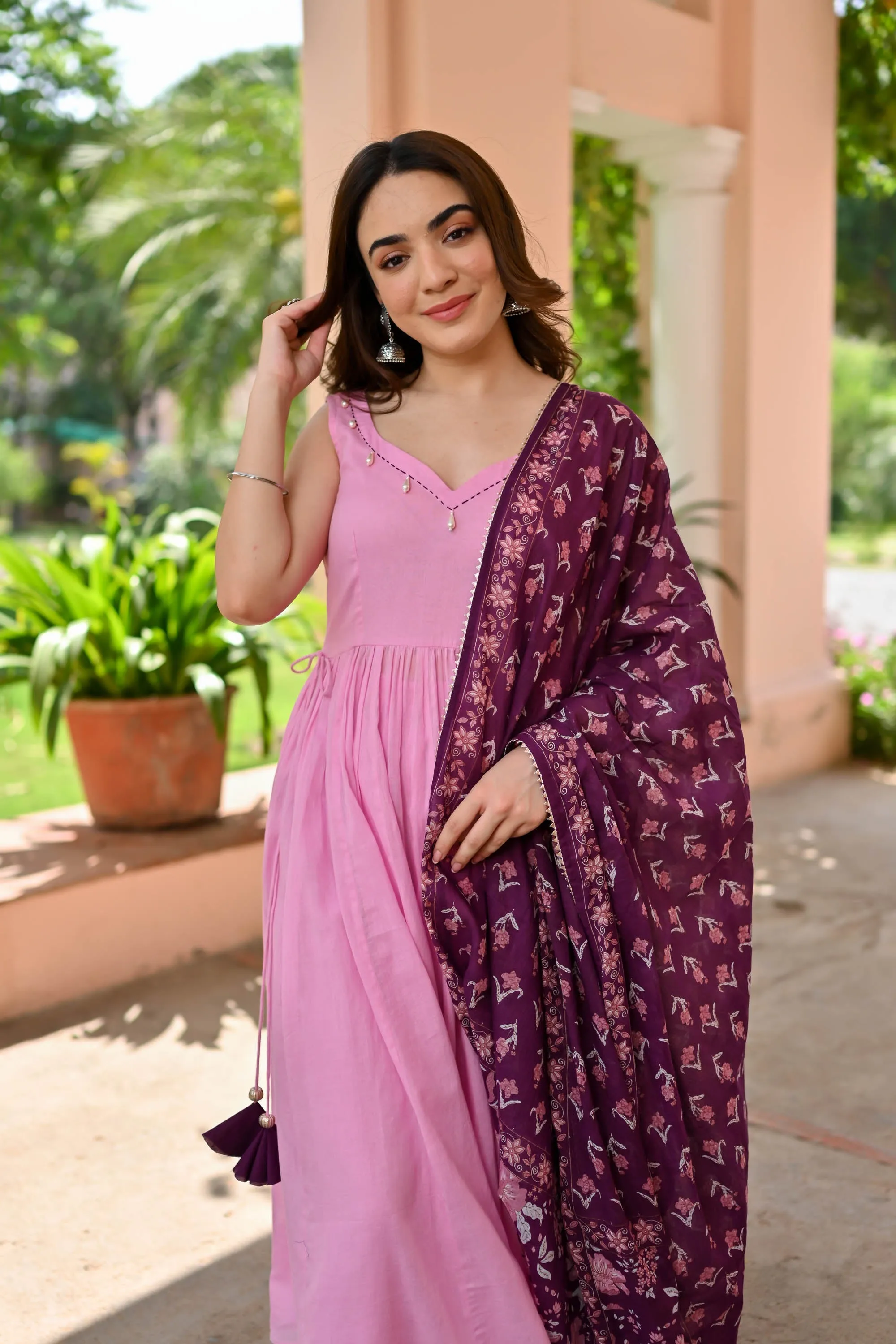 Viha Cotton Suit Set Trio