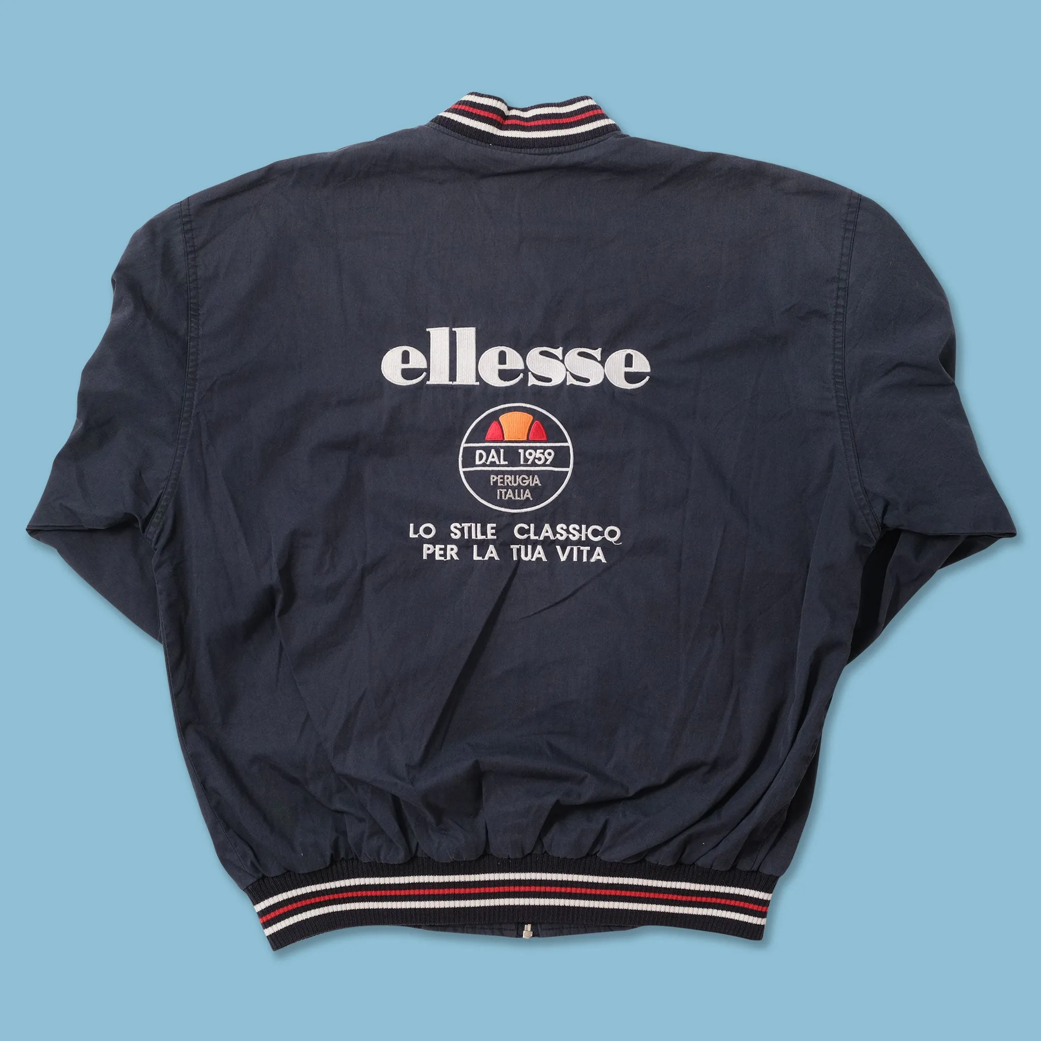 Vintage Ellesse Bomber Jacket Medium