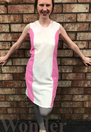 Women's Pink & White Peppermint Dress