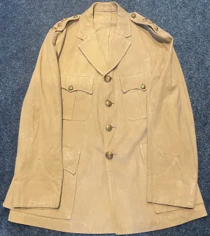 WW2 British Officers Khaki Drill Jacket