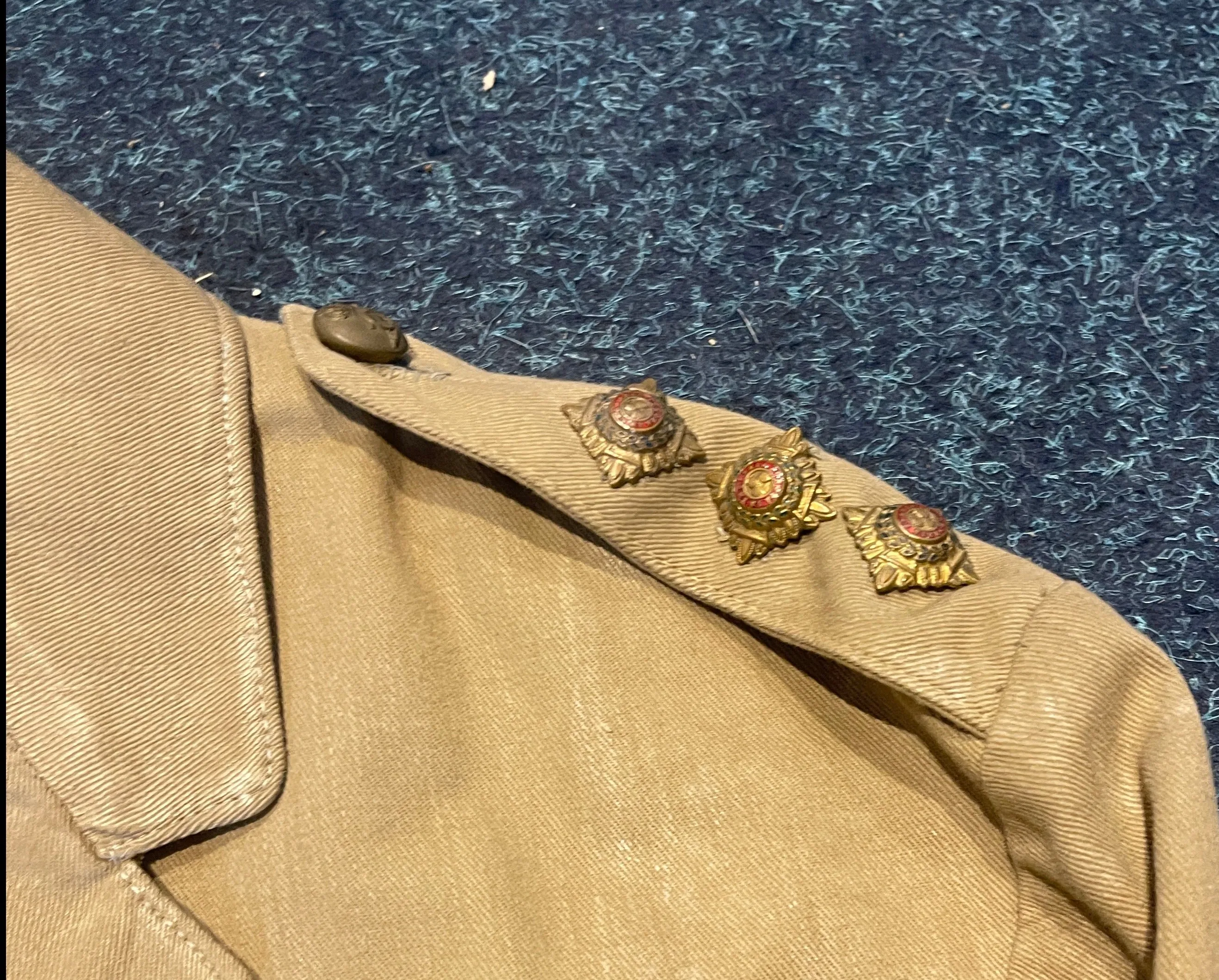 WW2 British Officers Khaki Drill Jacket