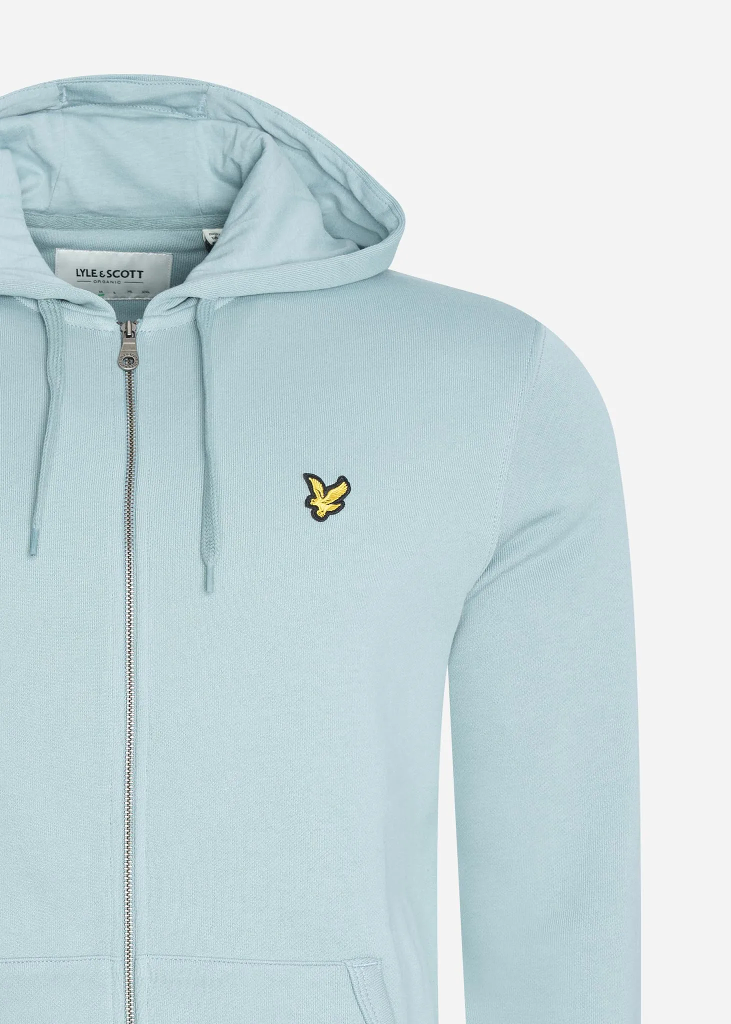 Zip through hoodie - away blue