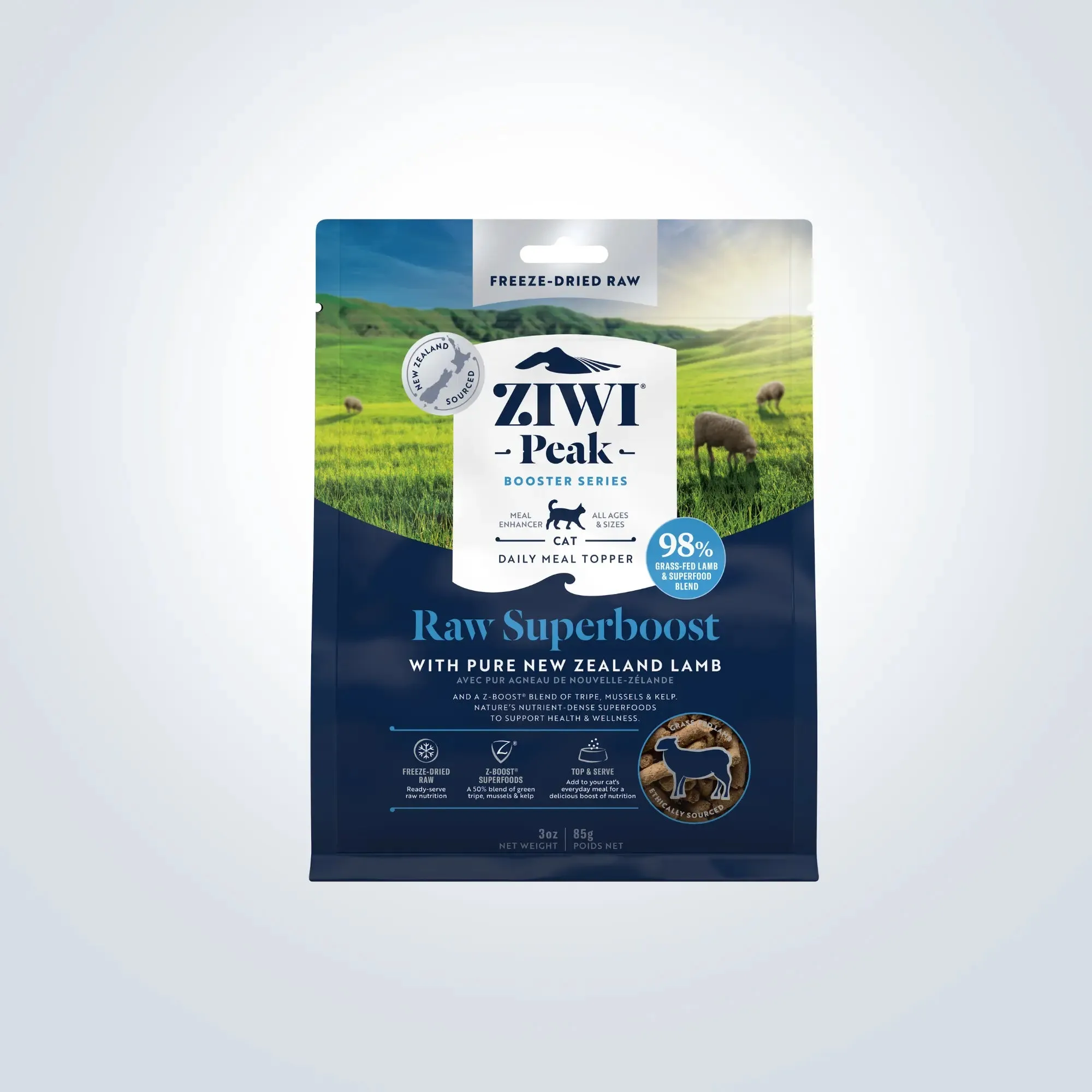 Ziwi Peak Freeze Dried Cat Superboost Lamb 85g